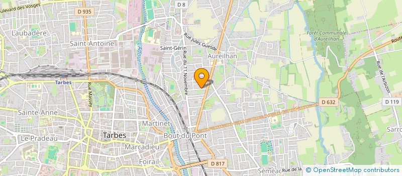 localisation de l'entreprise MADAME CAMILLE DEVIS  AUREILHAN