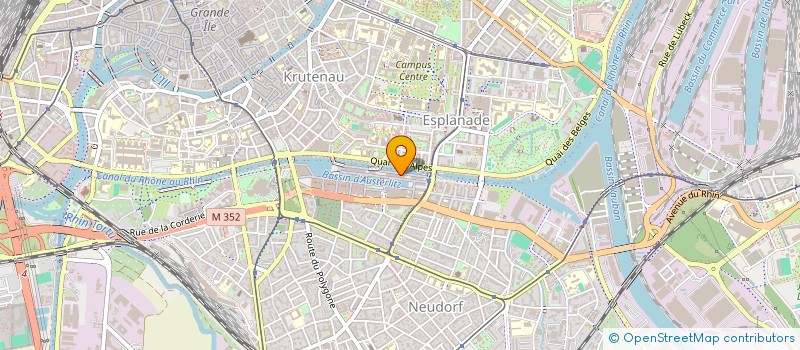 localisation de l'entreprise MADAME CAMILLE DEVOUCOUX à STRASBOURG