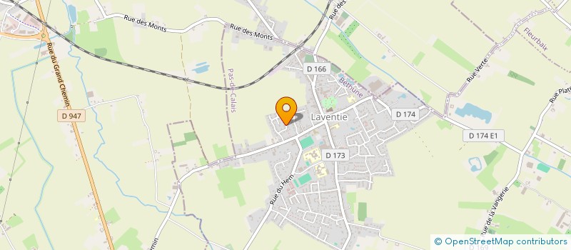 localisation de l'entreprise MADAME CAMILLE DIERMAN  LAVENTIE