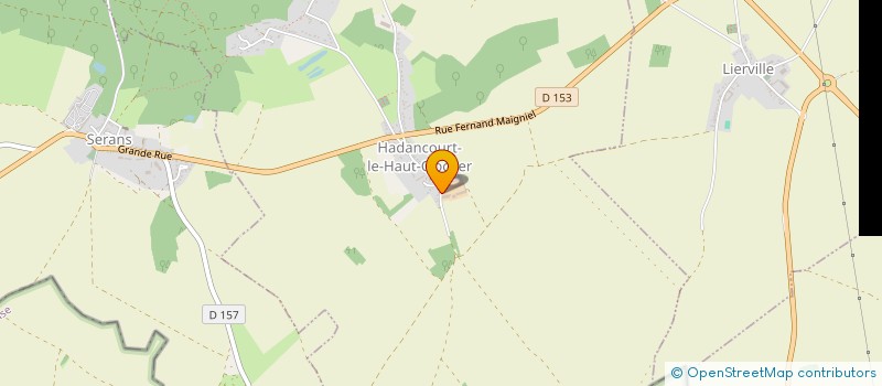 localisation de l'entreprise MADAME CAMILLE DIEUDONNE  HADANCOURT-LE-HAUT-CLOCHER