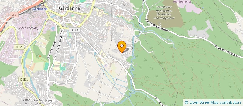 localisation de l'entreprise MADAME CAMILLE DIONISI à GARDANNE