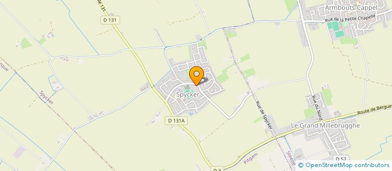 localisation de l'entreprise MADAME CAMILLE DITILYEU  SPYCKER