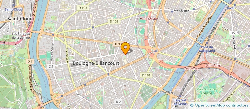 localisation de l'entreprise MADAME CAMILLE DONEDDU à BOULOGNE-BILLANCOURT