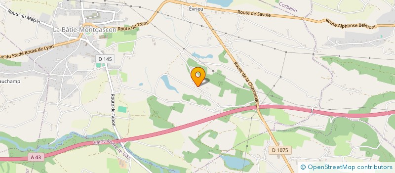 localisation de l'entreprise MADAME CAMILLE DRAGACCI  LA BATIE-MONTGASCON