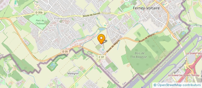localisation de l'entreprise MADAME CAMILLE DREVON à FERNEY-VOLTAIRE