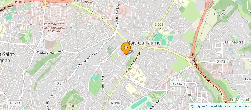 localisation de l'entreprise MADAME CAMILLE DROUET à BOIS-GUILLAUME