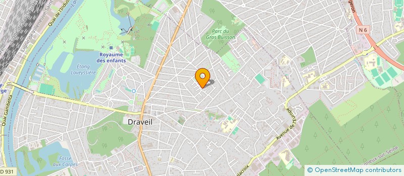 localisation de l'entreprise MADAME CAMILLE DUBOIS à DRAVEIL