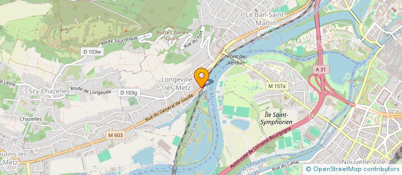 localisation de l'entreprise MADAME CAMILLE DUBOIS  METZ