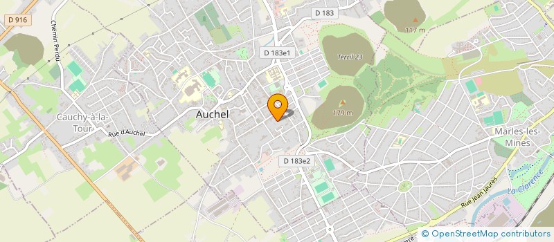 localisation de l'entreprise MADAME CAMILLE DUBUCHE  AUCHEL