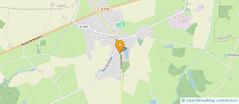 localisation de l'entreprise MADAME CAMILLE DUFOUR à LUSIGNY