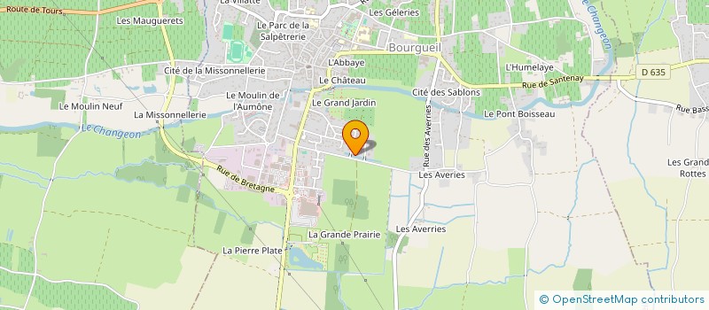 localisation de l'entreprise MADAME CAMILLE DUMAIRE  BOURGUEIL