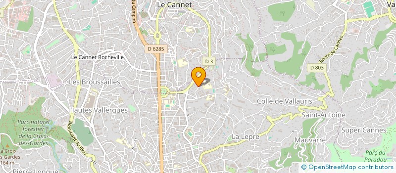 localisation de l'entreprise MADAME CAMILLE DUMAS à CANNES