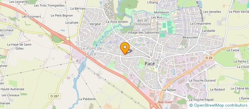 localisation de l'entreprise MADAME CAMILLE DUMUR à PACE