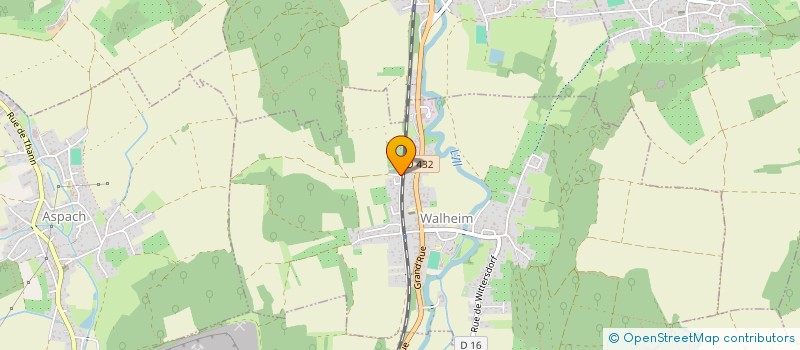 localisation de l'entreprise MADAME CAMILLE DUNAND  ZAESSINGUE