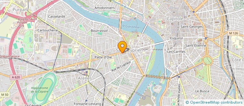 localisation de l'entreprise MADAME CAMILLE DUPASQUIER à TOULOUSE