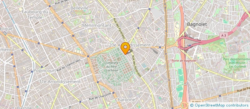 localisation de l'entreprise MADAME CAMILLE DUPLAY  PARIS