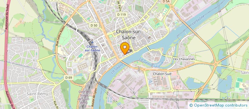 localisation de l'entreprise MADAME CAMILLE DUPLOYER  CHALON-SUR-SAONE