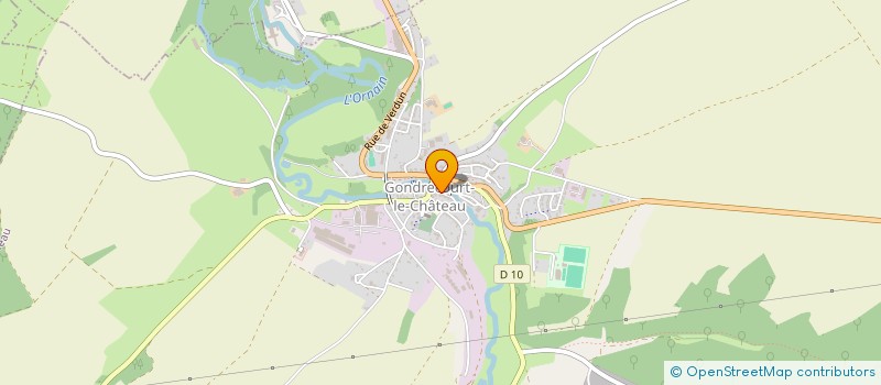 localisation de l'entreprise MADAME CAMILLE DUPUY à GONDRECOURT-LE-CHATEAU