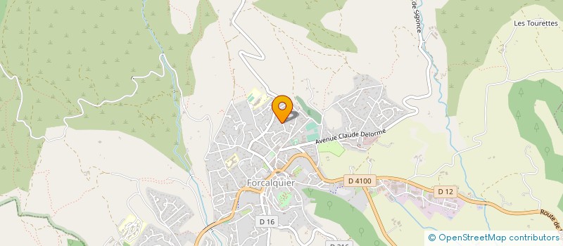 localisation de l'entreprise MADAME CAMILLE DURFORT à FORCALQUIER
