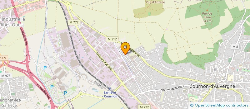 localisation de l'entreprise MADAME CAMILLE DURIEZ  LE CENDRE