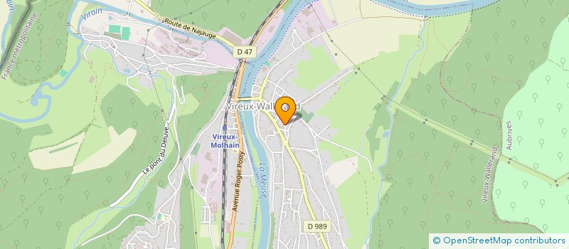 localisation de l'entreprise MADAME CAMILLE DURRACQ  VIREUX-WALLERAND