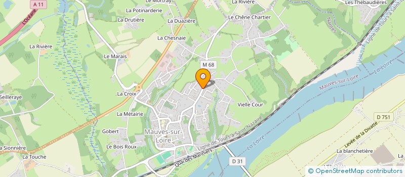 localisation de l'entreprise MADAME CAMILLE DUSSAUGE  MAUVES-SUR-LOIRE