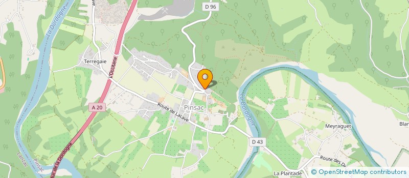 localisation de l'entreprise MADAME CAMILLE DUTHOIT  SOUILLAC