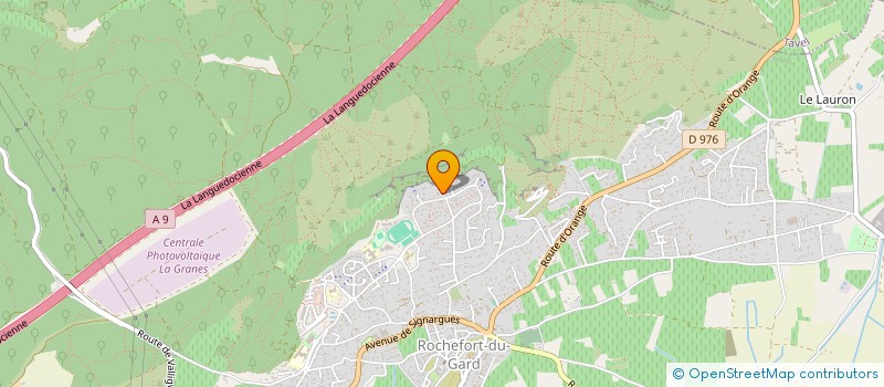 localisation de l'entreprise MADAME CAMILLE DUTTO  ROCHEFORT-DU-GARD