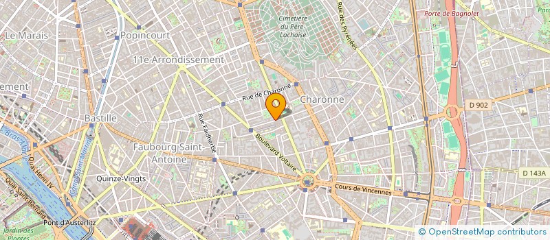 localisation de l'entreprise MADAME CAMILLE DUVAL  PARIS