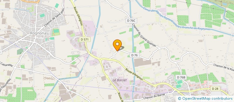 localisation de l'entreprise MADAME CAMILLE EMERIC  CHATEAURENARD