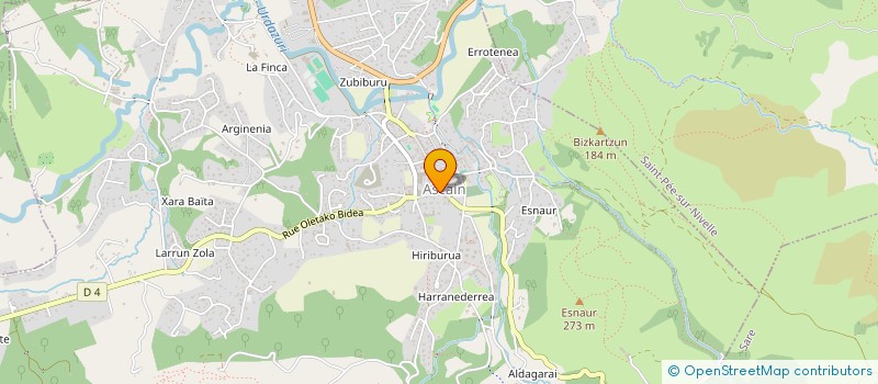 localisation de l'entreprise MADAME CAMILLE ESCORNEBOUEU  ASCAIN