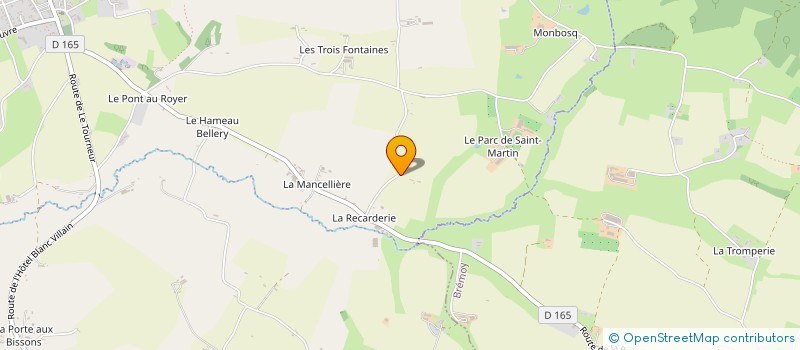 localisation de l'entreprise MADAME CAMILLE ESTIENNE  SOULEUVRE EN BOCAGE