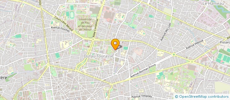 localisation de l'entreprise MADAME CAMILLE ESTINES à PAU