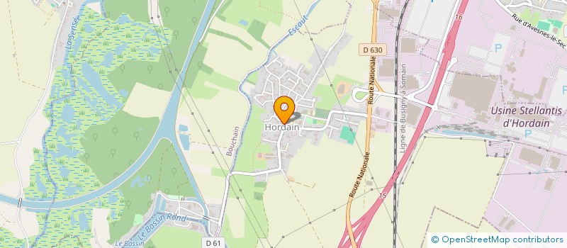 localisation de l'entreprise MADAME CAMILLE EVAIN  HORDAIN