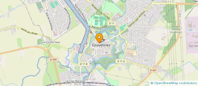 localisation de l'entreprise MADAME CAMILLE EVRARD à GRAVELINES