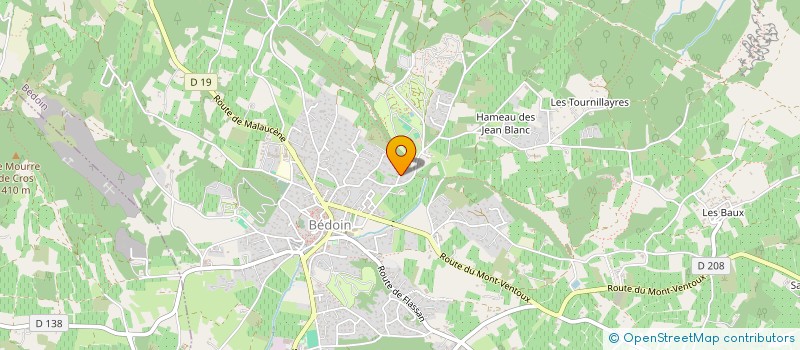 localisation de l'entreprise MADAME CAMILLE FABRE  BEDOIN