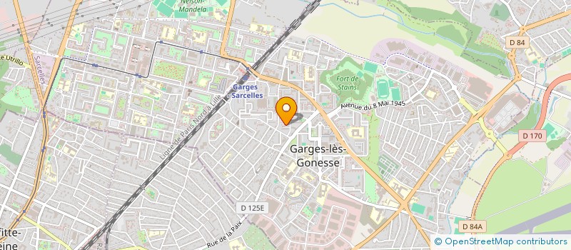 localisation de l'entreprise MADAME CAMILLE FABRIANO  GARGES-LES-GONESSE