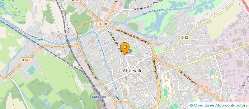 localisation de l'entreprise MADAME CAMILLE FAIPOUX à ABBEVILLE