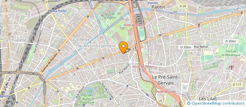 localisation de l'entreprise MADAME CAMILLE FARGES  PARIS