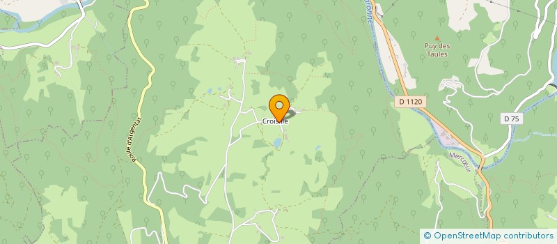 localisation de l'entreprise MADAME CAMILLE FARGES  ARGENTAT-SUR-DORDOGNE