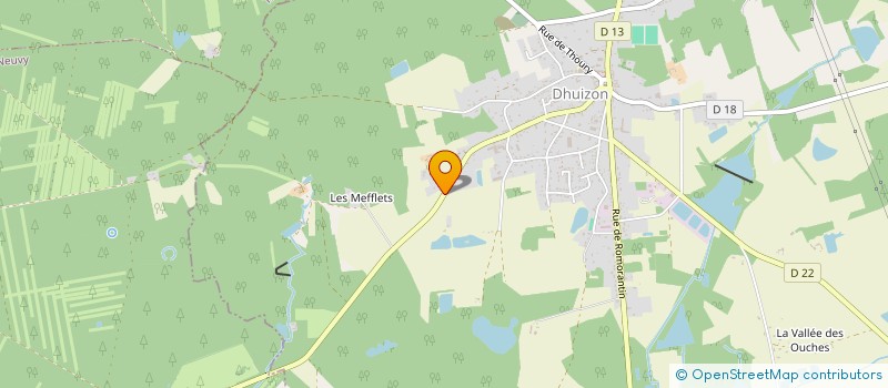 localisation de l'entreprise MADAME CAMILLE FARLIN  DHUIZON