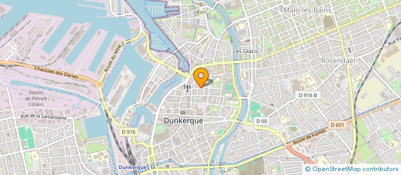localisation de l'entreprise MADAME CAMILLE FASQUEL à DUNKERQUE