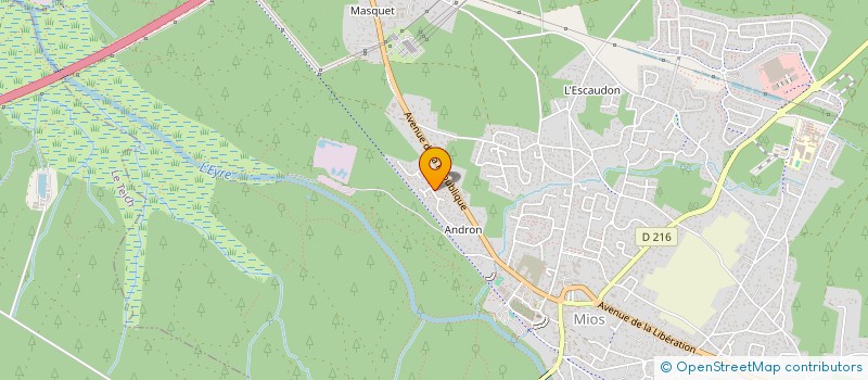 localisation de l'entreprise MADAME CAMILLE FASSY  MARCHEPRIME