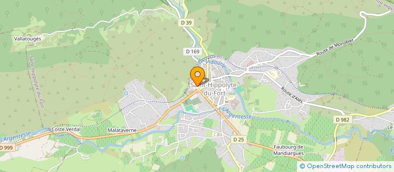 localisation de l'entreprise MADAME CAMILLE FAURE  SAINT-HIPPOLYTE-DU-FORT