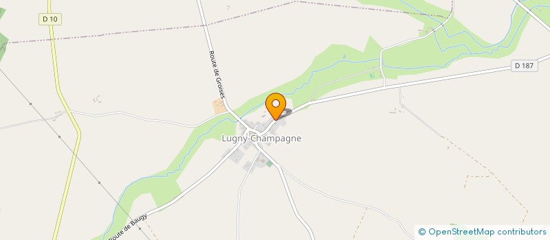 localisation de l'entreprise MADAME CAMILLE FAUTERRE  LUGNY-CHAMPAGNE