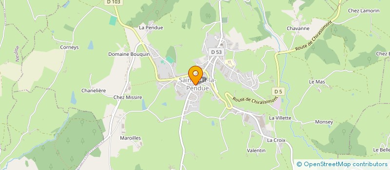 localisation de l'entreprise MADAME CAMILLE FAVIER  TRAUSSE