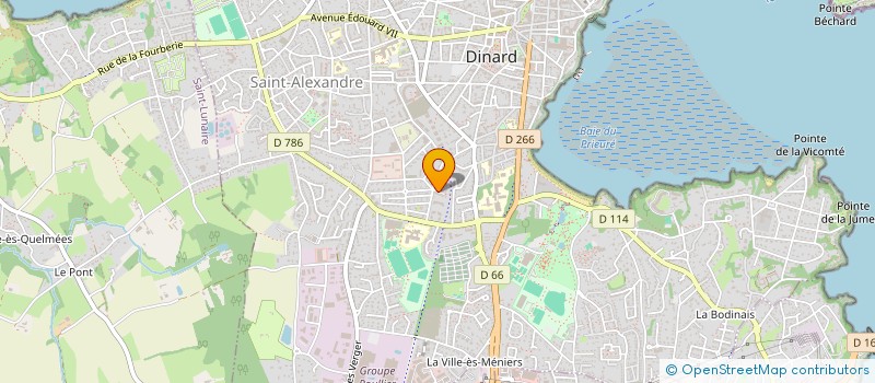 localisation de l'entreprise MADAME CAMILLE FEAU  DINARD