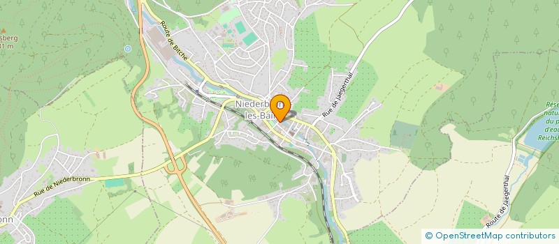 localisation de l'entreprise MADAME CAMILLE FERBACH à NIEDERBRONN-LES-BAINS