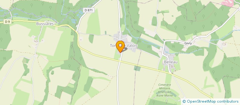 localisation de l'entreprise MADAME CAMILLE FEREY  TORCY-EN-VALOIS