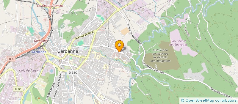 localisation de l'entreprise MADAME CAMILLE FERRAIOLI à GARDANNE